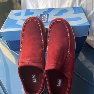 Keds Women's Red Slip-On Loafers